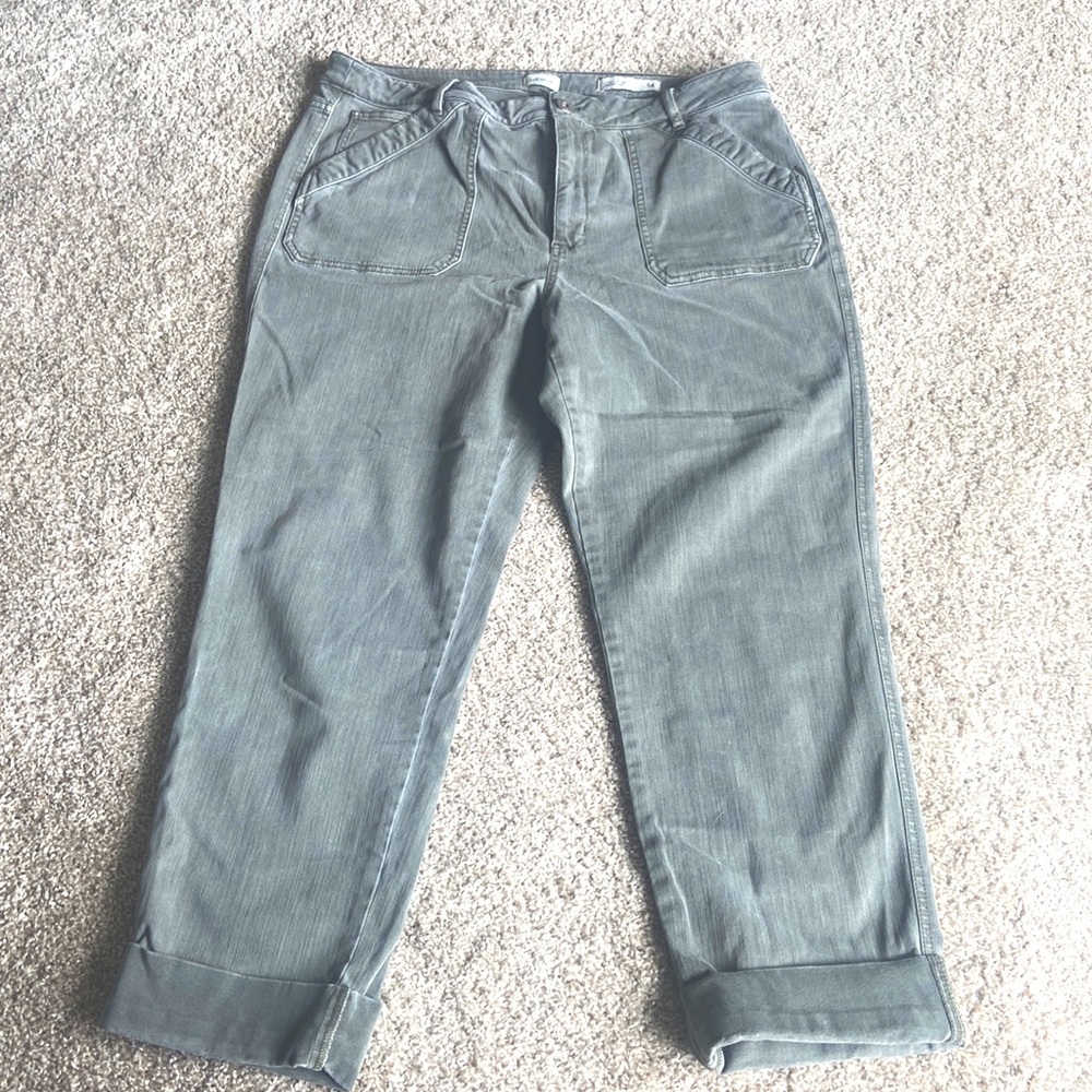 Jjill cuffed capris